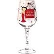 Betty Boop Still So Fabulous Wine Glass